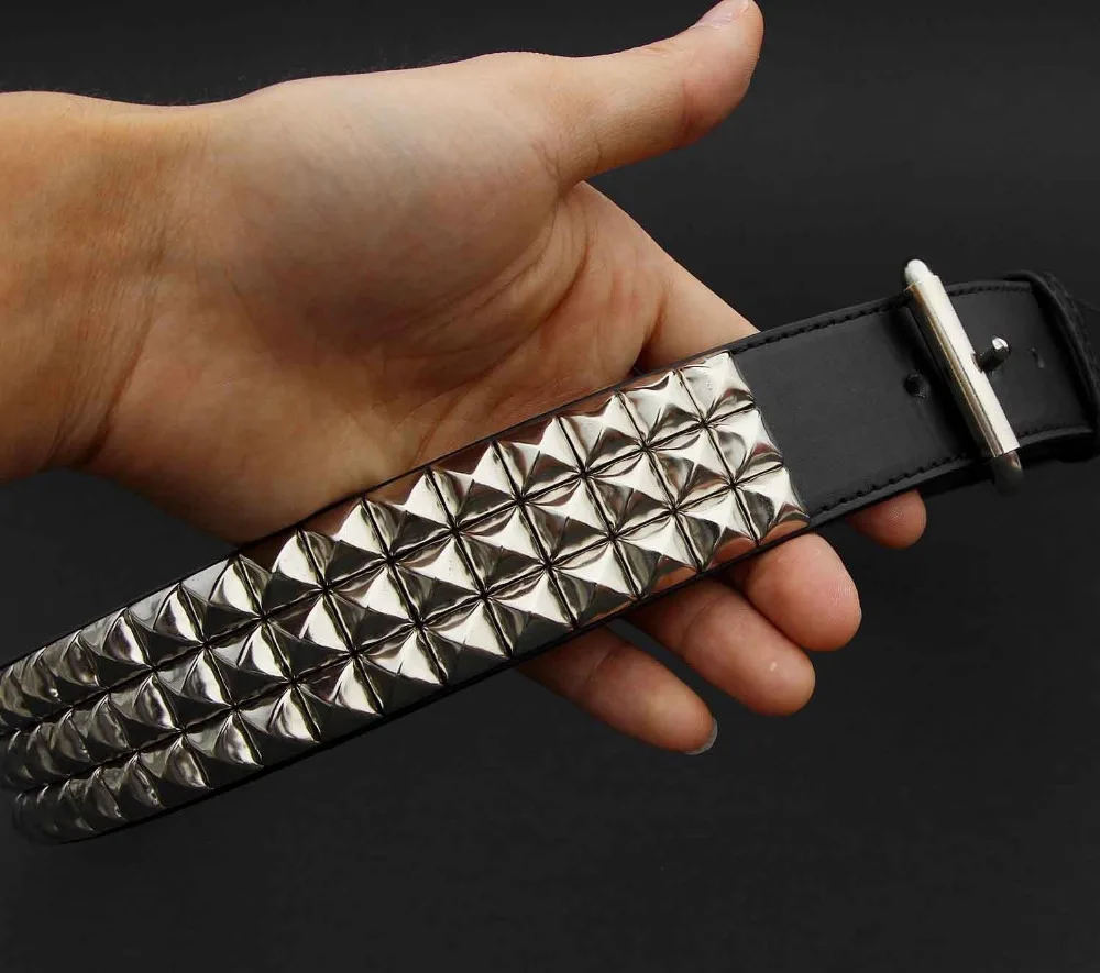 Мужской кожаный ремень в стиле панк рок|cowhide leather belt|leather beltbelt belt |