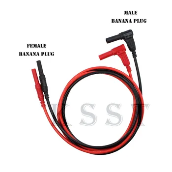 

TL2132 13AWG 4mm male banana plug to 4mm female banana plug Length =1 meter