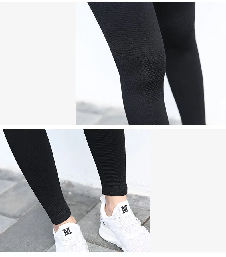 Плюс размер высокая талия лосины Леггинсы женские бесшовные спортивные Леггинсы для фитнеса спортивная женская спортивная одежда женские брюки для занятий йогой и спортом