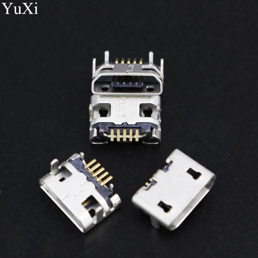 Юйси 10 шт. micro mini USB гнездо разъема порта зарядки разъем Замена Разъем для lenovo Tab 2 A10-30 TB2 X30F A7-50 A3500-F