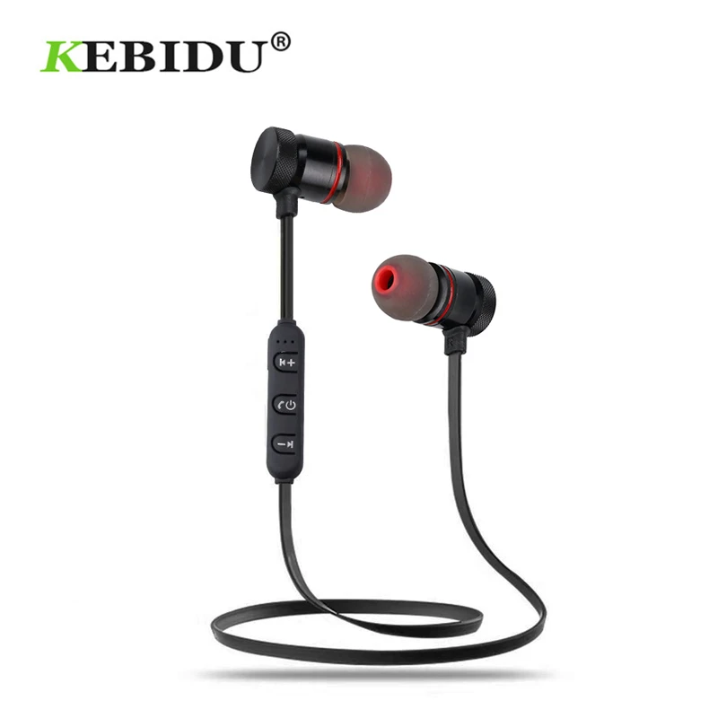 Kebidu рекламные Высококачественные магнитные Спортивные Bluetooth наушники с защитой