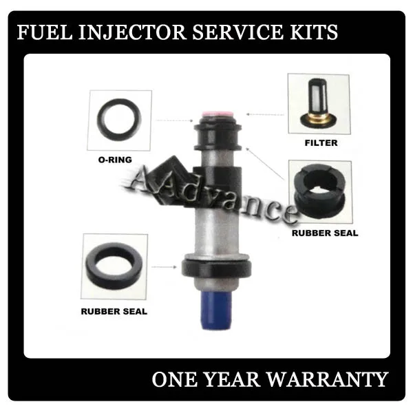 Keihin Fuel Injector Service Kit Seal Repair Kit Viton Orings Filter