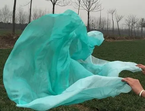 

Customized Belly Dance Silk Veils For Belly Dancer Gradient Hand Scarf 250*114cm Real Silk Hand Dyed Multi Color Free Shipping