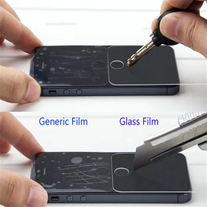 Купить 10 шт./партия для iPhone 7/7 Plus 9H Премиум прозрачное закаленное стекло