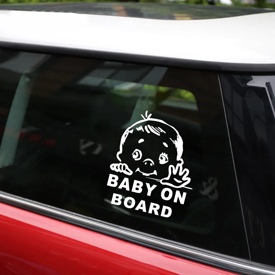 Cunymagos Lovely Child BABY ON BOARD Safety Sign Car Stickers And Decal Vinyl Car Styling Auto Motorcycle Stickers 13.115 (7)