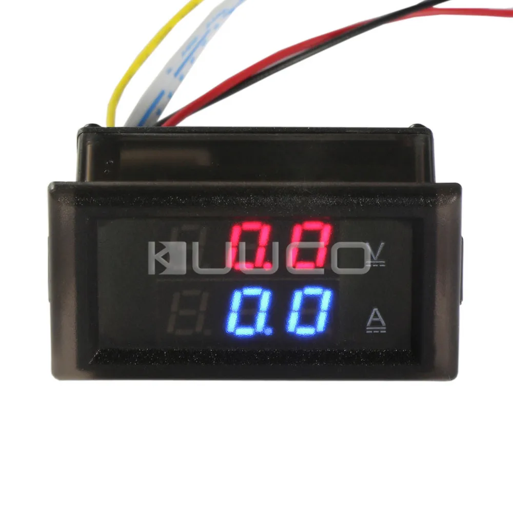 

2in1 Voltmeter Ammeter DC 0~600V/300A Digital Tester Multimeter DC 12V 24V Voltage Current Meter + Current Transformer