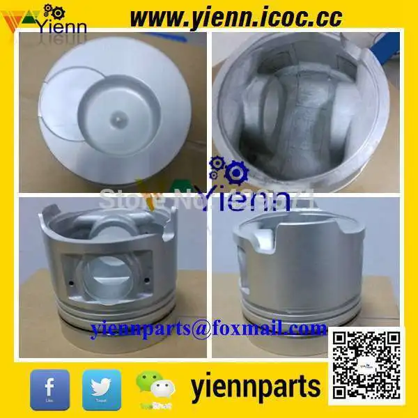 For NIssan FD35 FD35T Piston kit with pin and Clips STD size 102.5MM 12010-01T03 12010-01T04 truck diesel engine parts | Автомобили и