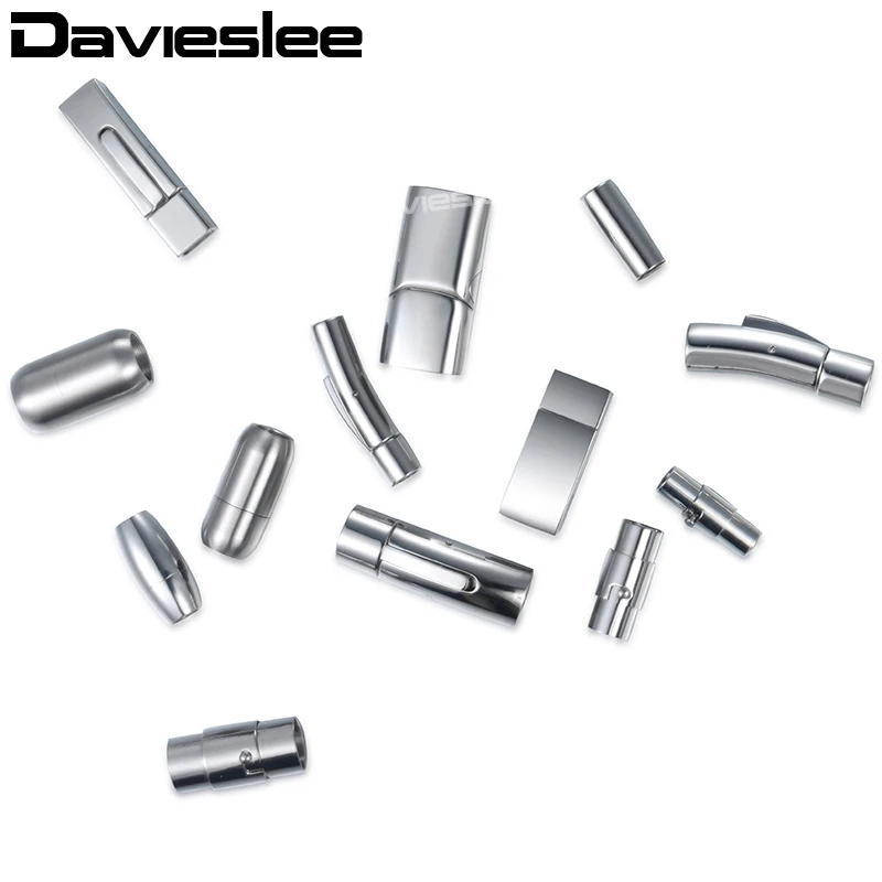 Davieslee DIY аксессуары для ювелирных изделий магнитные застежки подходит девочек 4 5