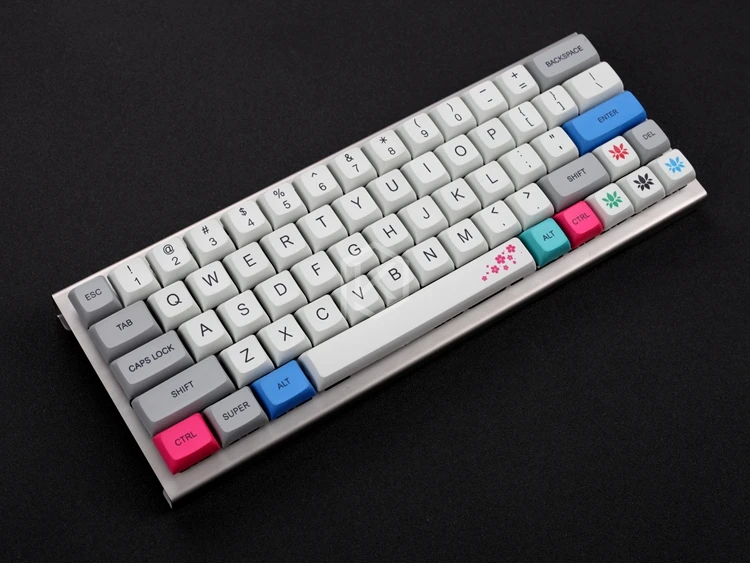 Чехол из нержавеющей стали для xd60 xd64 gh60 60% пользовательские клавиатуры акриловые панели