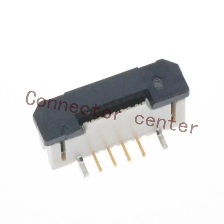Original FPC/FFC ZIF Connector For IRISO 0.5mm Pitch 8Pin 2 Row Vertical Typein Connectors from