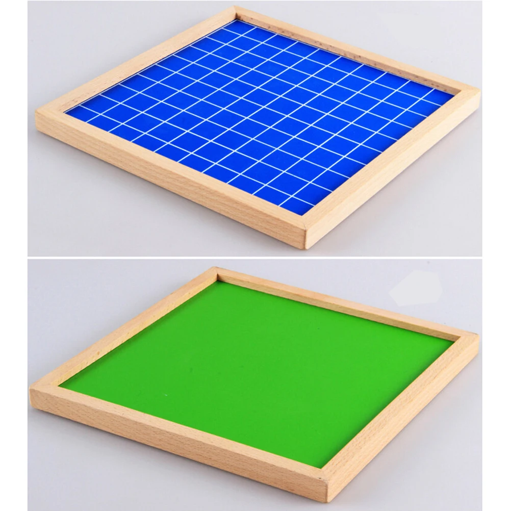 

1Pcs Wooden Montessori Digital Board 1-100 Continuous Numbers Kids Child Math Teaching Toy digital continuous board