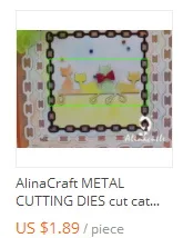 Высечки металла высечки Лук Бабочка alinaccraft DIY Скрапбукинг альбом бумажное ремесло ручной работы карты трафарет художественный резак штампы