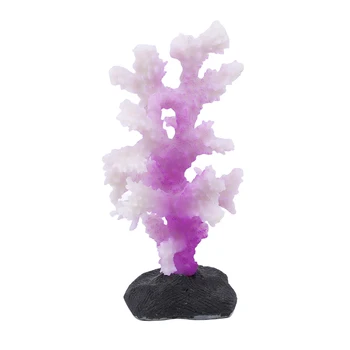

Silicone Artificial Coral Fish Tank Aquarium Plant Ornament Decoration Luminous Plant Creature Water Grass