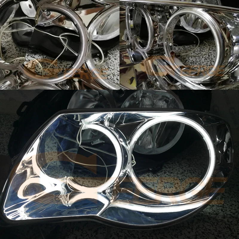 Anéis de Auréola para Chrysler Excelente Ultra Brilhante Ccfl Anjo Olhos Kit Voyager Grand iv 2005 2006 2007 2008 6 High Quality Automóveis e motos