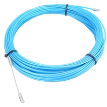 10 м рыбий ленточный кабель Rodder съемник для электрика трубопровода воздуховоды с колесом серебряные провода кабели запчасти