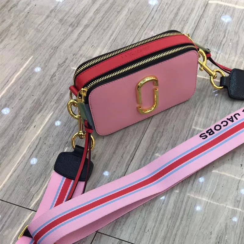 

2019 new camera bag women fashion bag female designer brand handbag retro round neck shoulder diagonal bag saddle designer bag