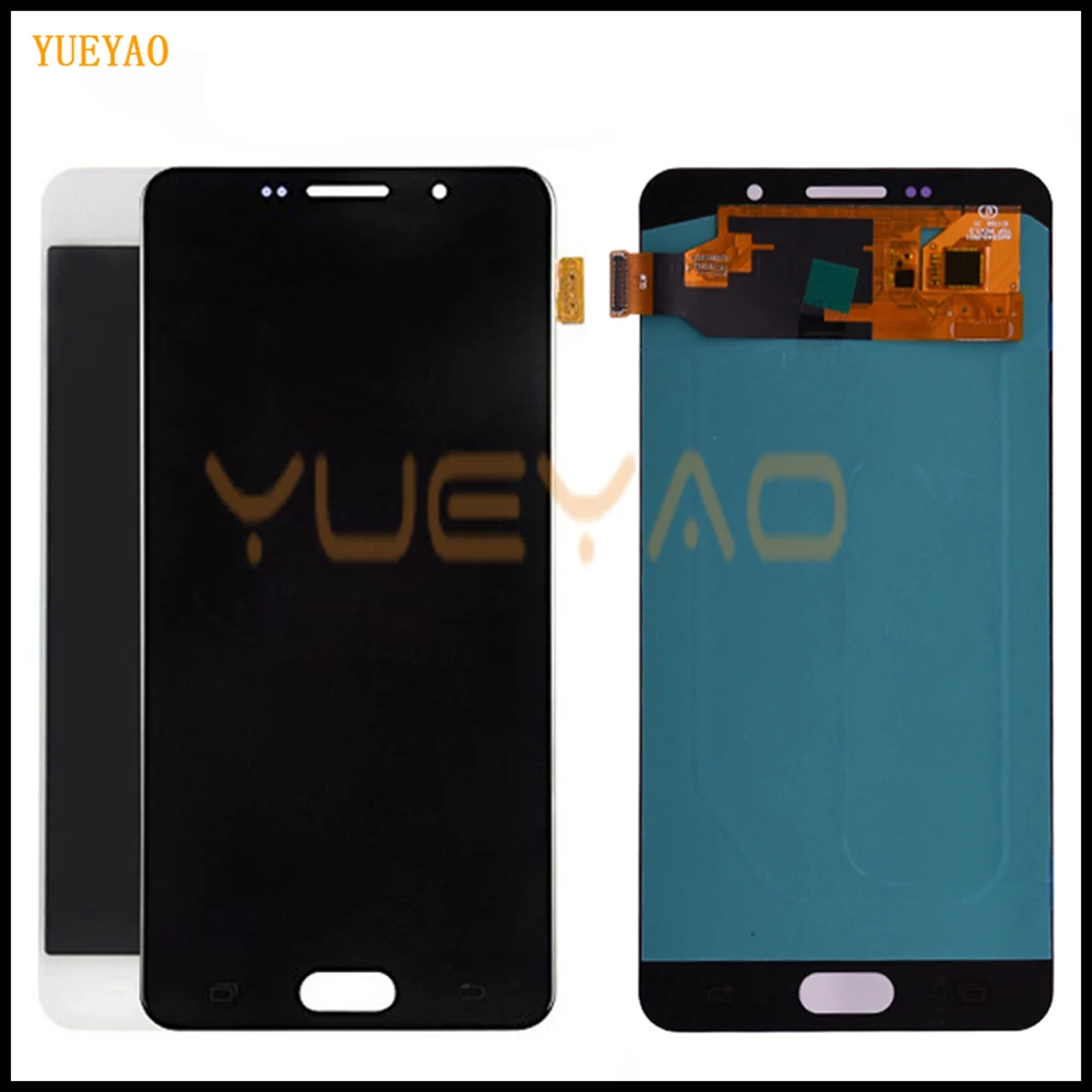 Original A7 2016 LCD Display For Samsung Galaxy A710 A710F A710M Lcd Screen Digitizer Assembly Replacement free shipping | Мобильные