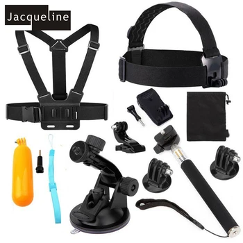 

Jacqueline for Sports Camera Accessories Kit for GoPro Hero 6 5 Session/4 / /3+ for SJCAM for EKEN H9R H9 for SOOCOO