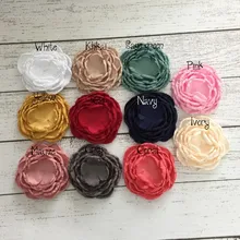 10pcs/lot DIY 4.3'' Satin Burned Edge Flat Back Satin Poppy Flowers without Pearls Hair Accessories цена 10pcs/lot DIY 4.3'' Satin Burned Edge Flat Back Satin Poppy Flowers without Pearls Hair Accessories цены онлайн