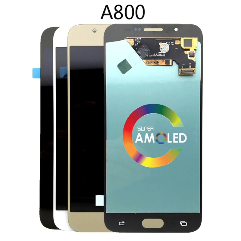 

Original OLED lcd For Samsung Galaxy A8 Lcd A800 A8000 A800F Display Touch screen digitizer Full Assembly