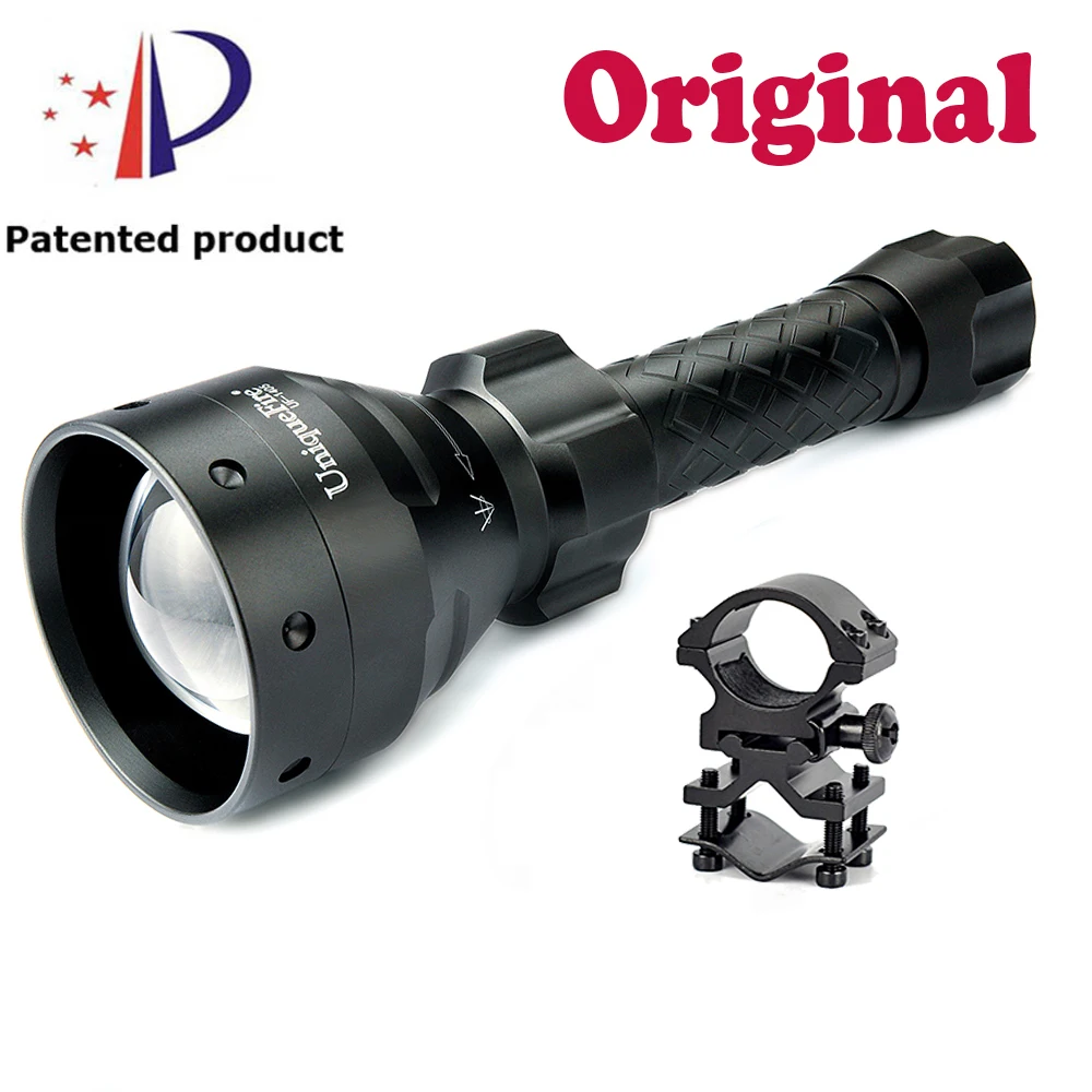 UF 1405 IR850nm Titanium Zoomable Led Flashlight 3 Modes Infrared