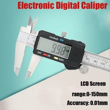Sale Stainless Steel Electronic Digital Caliper Precision 0-150mm 0.01mm Calipers Measurement Tool with LCD Screen