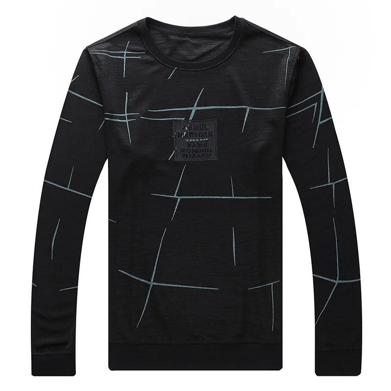 2018 Для мужчин Черный насыщенный Sweatershirt хлопковая толстовка новых мальчиков