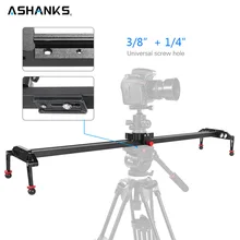 ASHANKS 100 см/39,37 ''ползунок для камеры из алюминиевого сплава демпфирующий ползунок трек видео стабилизатор рельсовый ползунок для DSLR или видеорегистратор