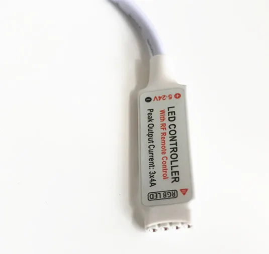 Светодиодный RGB контроллер DC12 24V 17key RF беспроводной пульт дистанционного