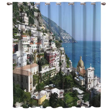 

Positano Window Treatments Curtains Valance Window Curtains Dark Decor Outdoor Bedroom Kitchen Indoor Fabric Decor Swag