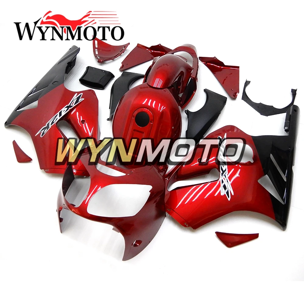 

Complete Dark Red Black Fairings For Kawasaki ZX-12R ZX12R 2000-2001 00 01 Year Injection ABS Plastics Body Kit Frames Bodywork