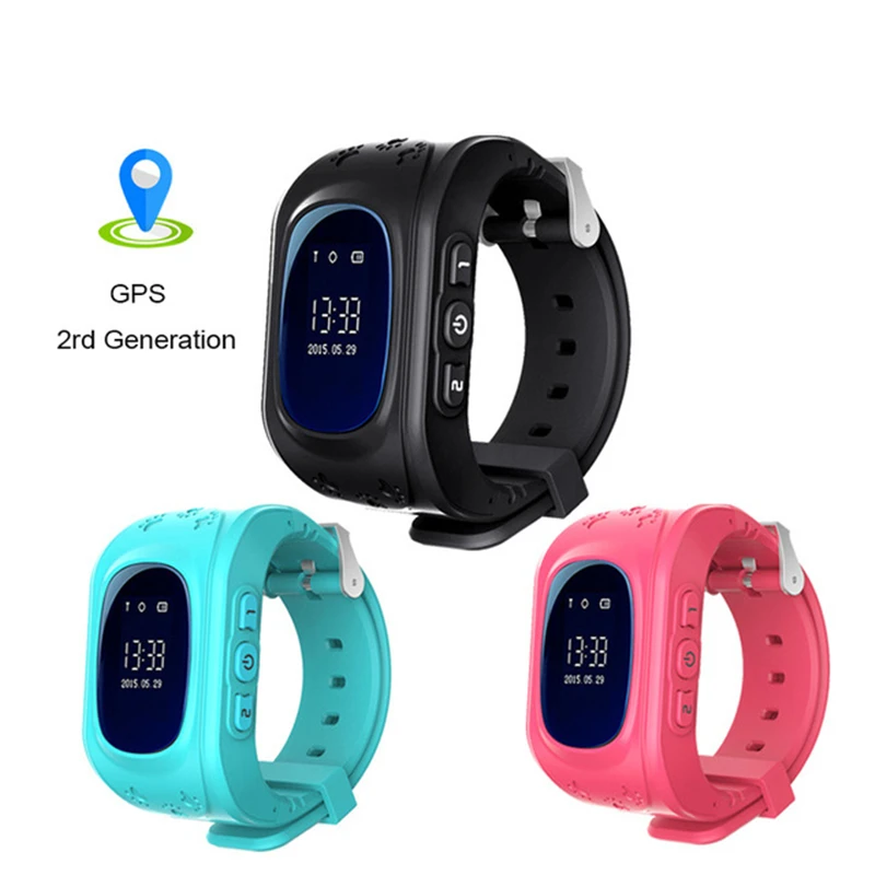 Smart Watch Q50 Children Smart Watch GPS Tracker Smart Surveillance Locator Anti-lost Support SIM Card Compatible IOS Android