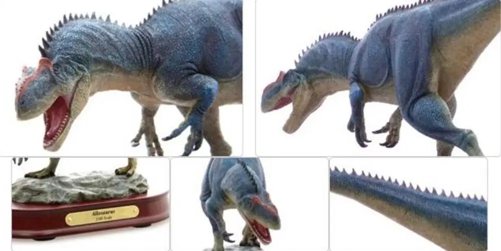 1/40 мир динозавров Allosaurus Смола GK статуя декоративная статуя фигурка