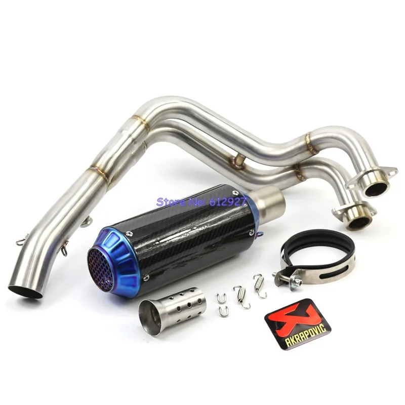 Motorcycle for Yamaha MT07 MT 07 FZ07 FZ 07 Full Exhaust Pipe System