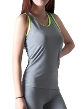 Tank Top Compression Sleeveless Shirt Sport Yoga Clothing Ladies Sportswear Gym Body Building Fitness Fitness Women Tank Vest