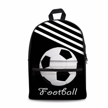 

Customized Junior School Bags 3D Foot Ball Printing School Backpack for Boys Teenager Schoolbag School Satchel Students Mochila