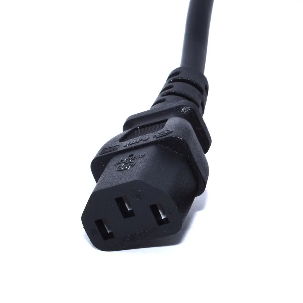Европейский Сетевой кабель переменного тока удлинитель IEC C13 1 5 м для Dell ПК