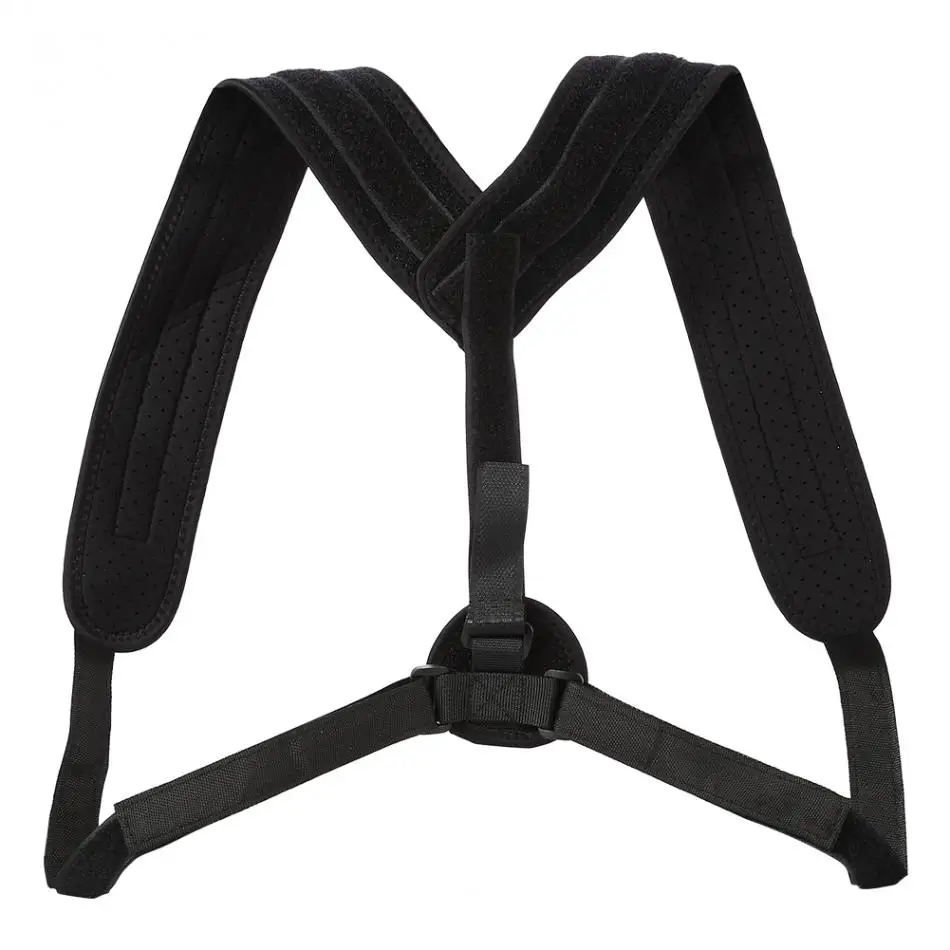 

Back Brace Posture Corrector Back Support Adjustable Bandage Protector Training Equipment Safety Protector Brace Band Belt