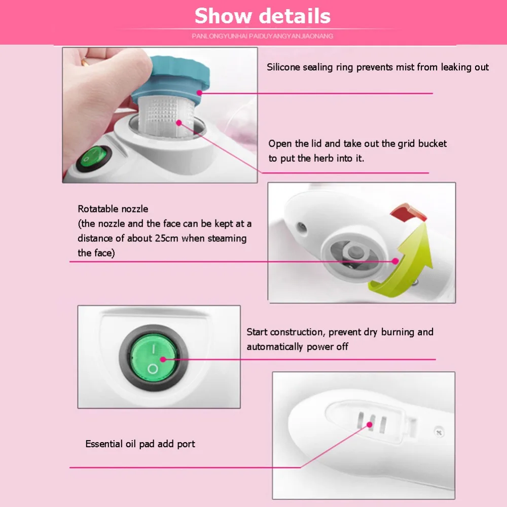 KINGDOMCARES KD-33C Nano Facial Steamer Mist Sprayer SPA Steaming Machine Beauty Instrument Atomizer Face Skin Care Tools (6)