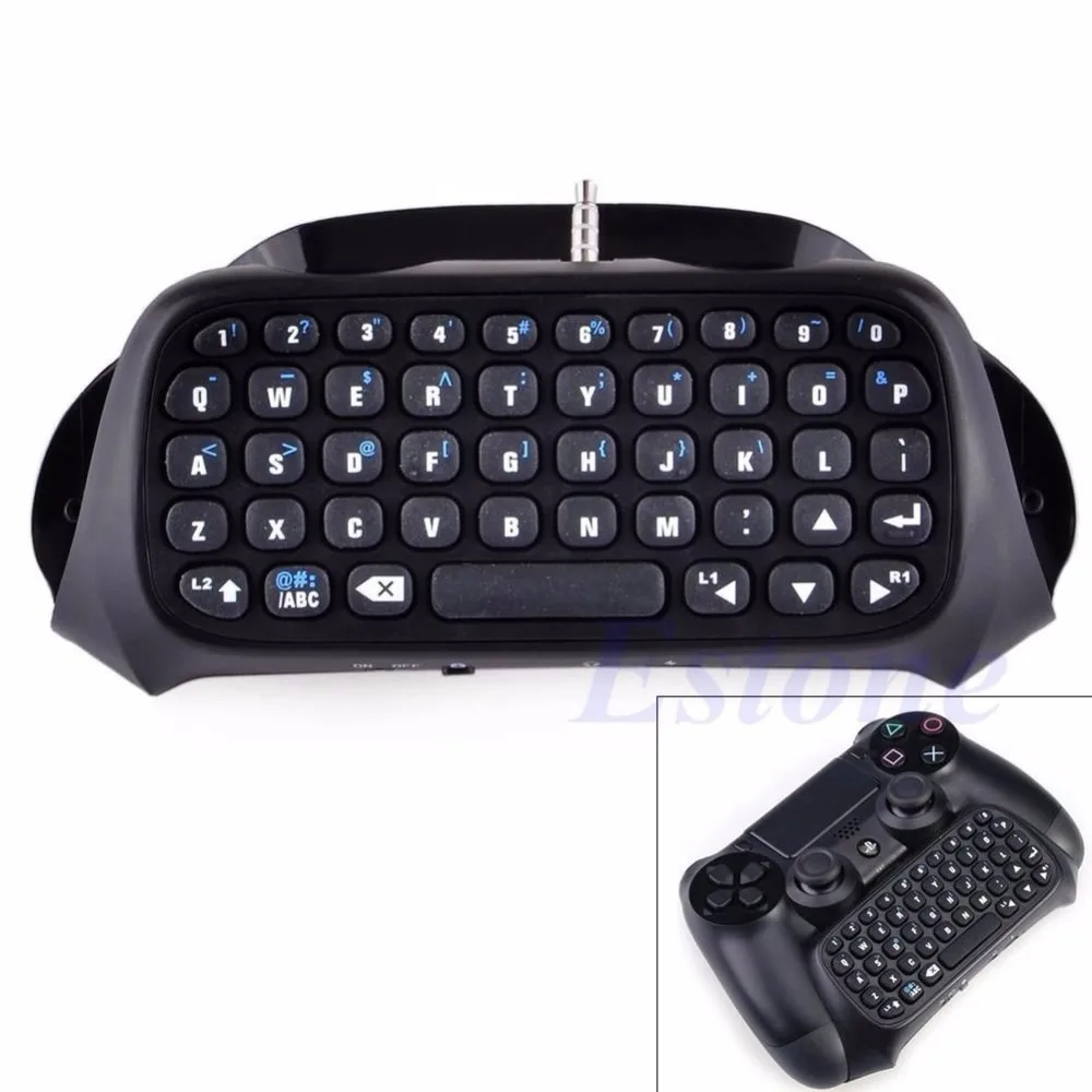 For Sony PS4 PlayStation 4 Accessory Controller Mini Bluetooth Wireless Keyboard