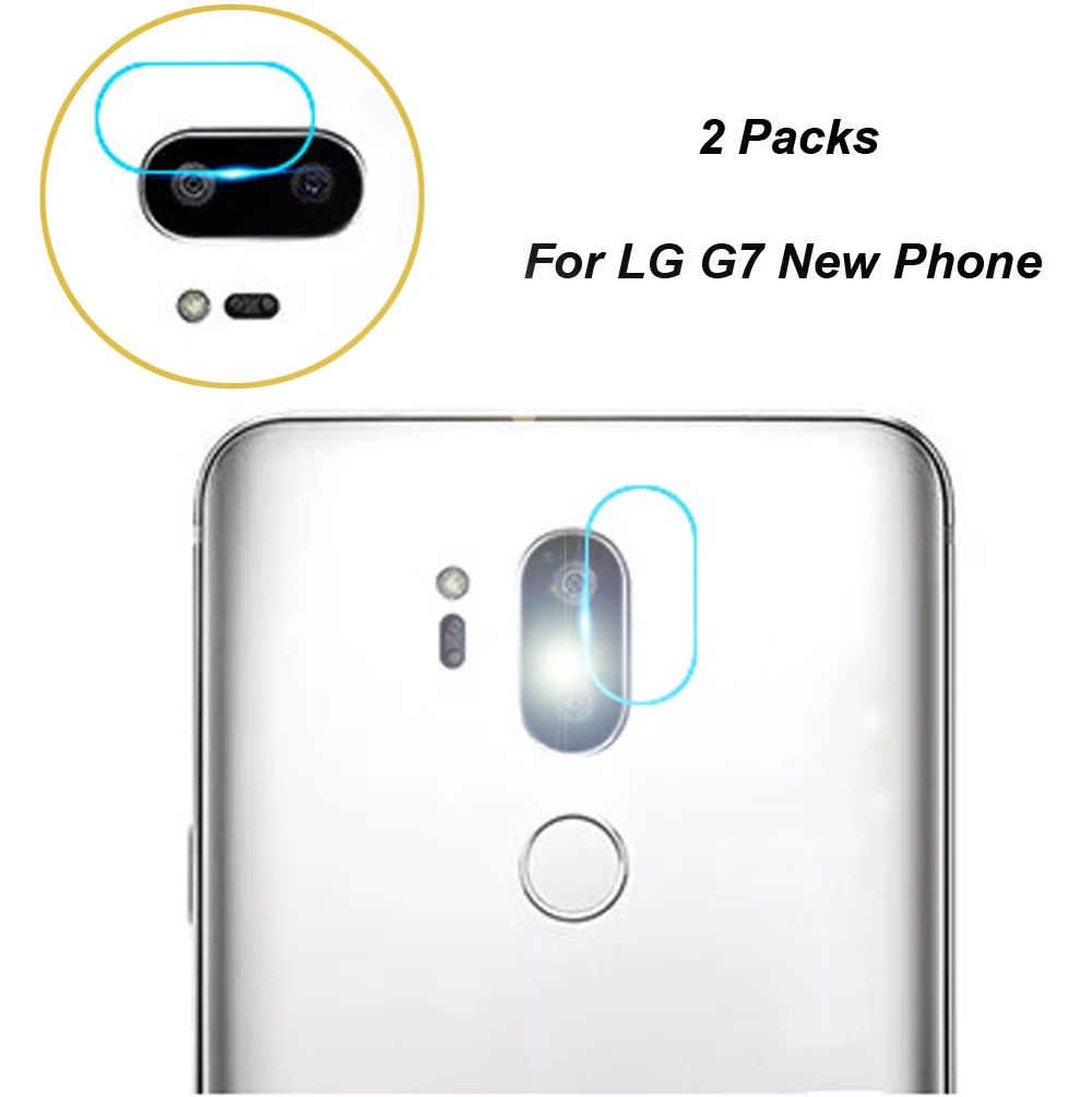 2 упаковки защита объектива камеры высокой четкости для LG G7 V30 V20 V10 G6 G5 | Мобильные