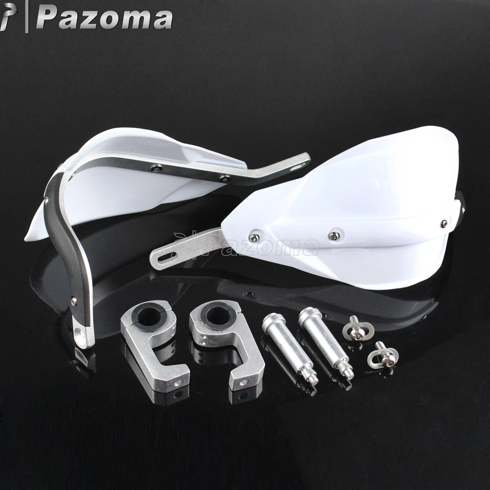 22mm 28mm White Universal Handguard Protector Off Road Dirt Bike Wind Deflector Hand Guards for Yamaha Suzuki Honda KTM ATV 22mm 28mm White Universal Handguard Protector Off Road Dirt Bike Wind Deflector Hand Guards for Yamaha Suzuki Honda KTM ATV