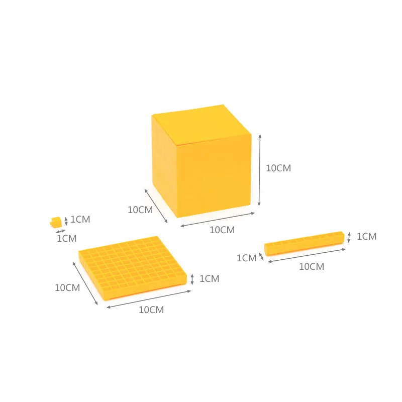 Детские игрушки Монтессори математические игрушки материал десятичная Группа обучения Обучающие цифры счетная операция школа обучение