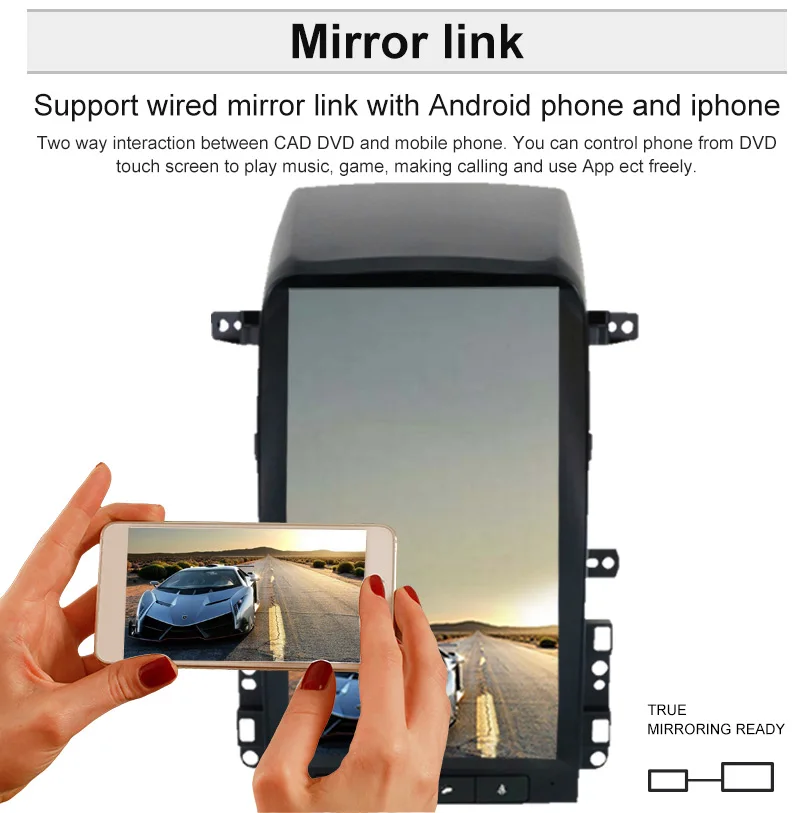 Cheap Android 6.0 Tesla style Car DVD Player GPS Navigation For Chevrolet Captiva 2008 2009 2010 2011 2012 headunit multimedia radio 14