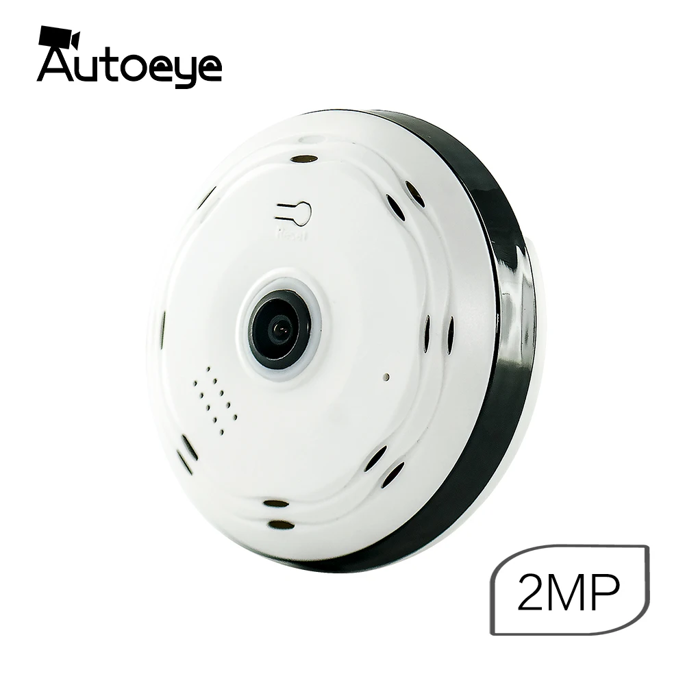 Autoeye 3D Fisheye IP Camera 1080P 960P 2MP 1 3MP 360 Degree Home Security WiFi VR