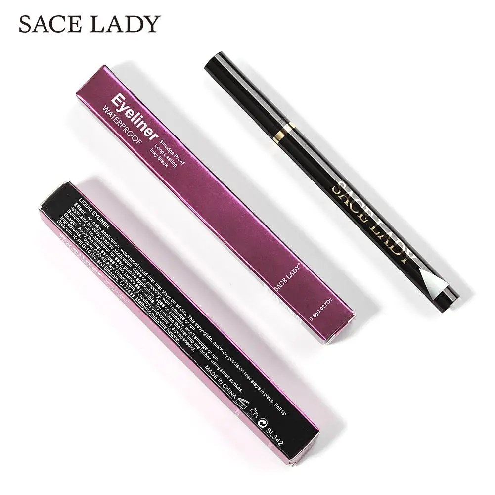SACE LADY жидкая подводка для глаз Водостойкая Подводка макияжа черный карандаш