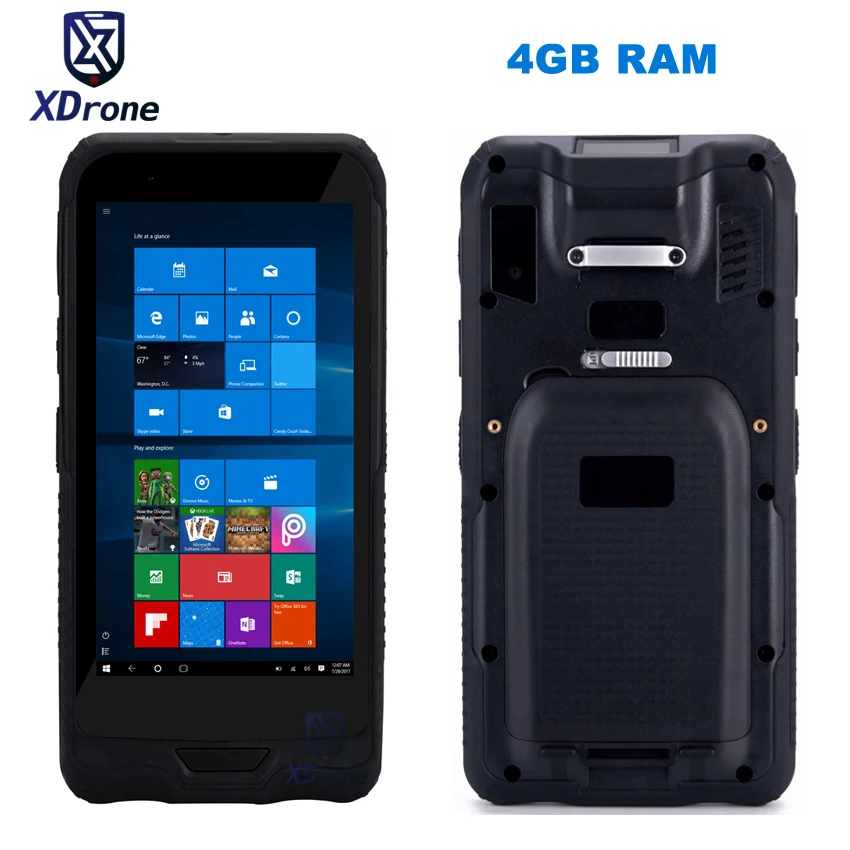 China Rugged Mini PC Tablet Pocket Mobile Computer Windows 10 Tablet 4GB RAM 64GB ROM IP67 1