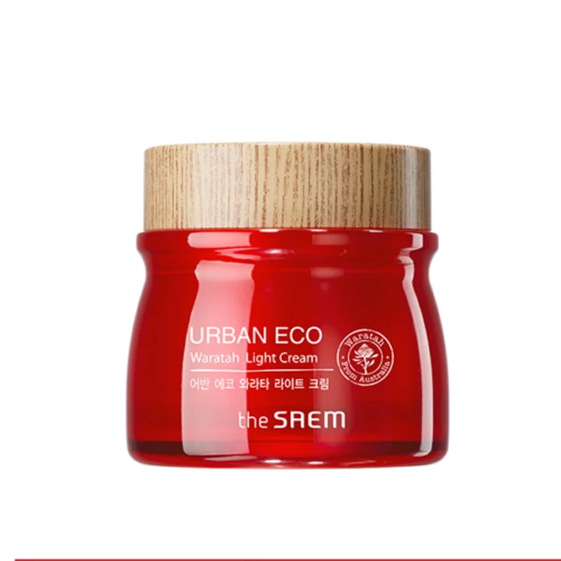 THE SAEM Urban Eco Waratah светильник крем 60 мл Корея увлажняющий крем для лица Ремонт грубой кожи Гладкий уход за лицом дневной крем