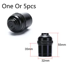 Один или 5 шт. E27 3/4A 250 В лампа держатель кулон Эдисона винт крышка розетка Винтаж