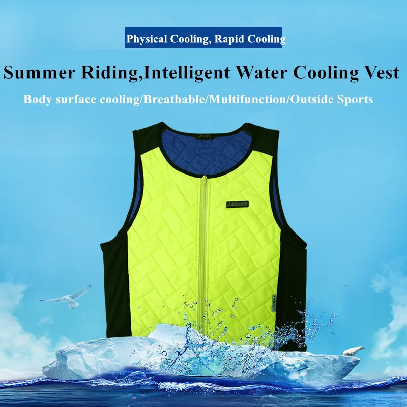 Summer Body Cooling Vest Motorcycle Jacket Men Motorbike Motocross Para Moto Rider Racing Vest Cool S 4XL motorcycle jacket motorcycle clothing